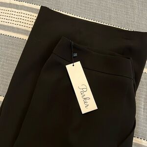 Parker black wide black dress pants. Tags attached never worn!